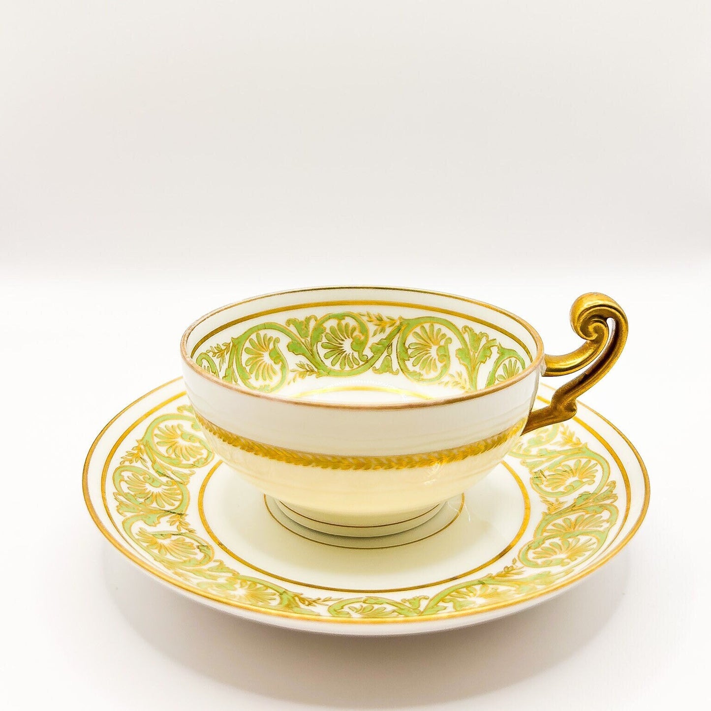 Rare L. Bernardaud & Co Limoges France Tea Cup And Saucer