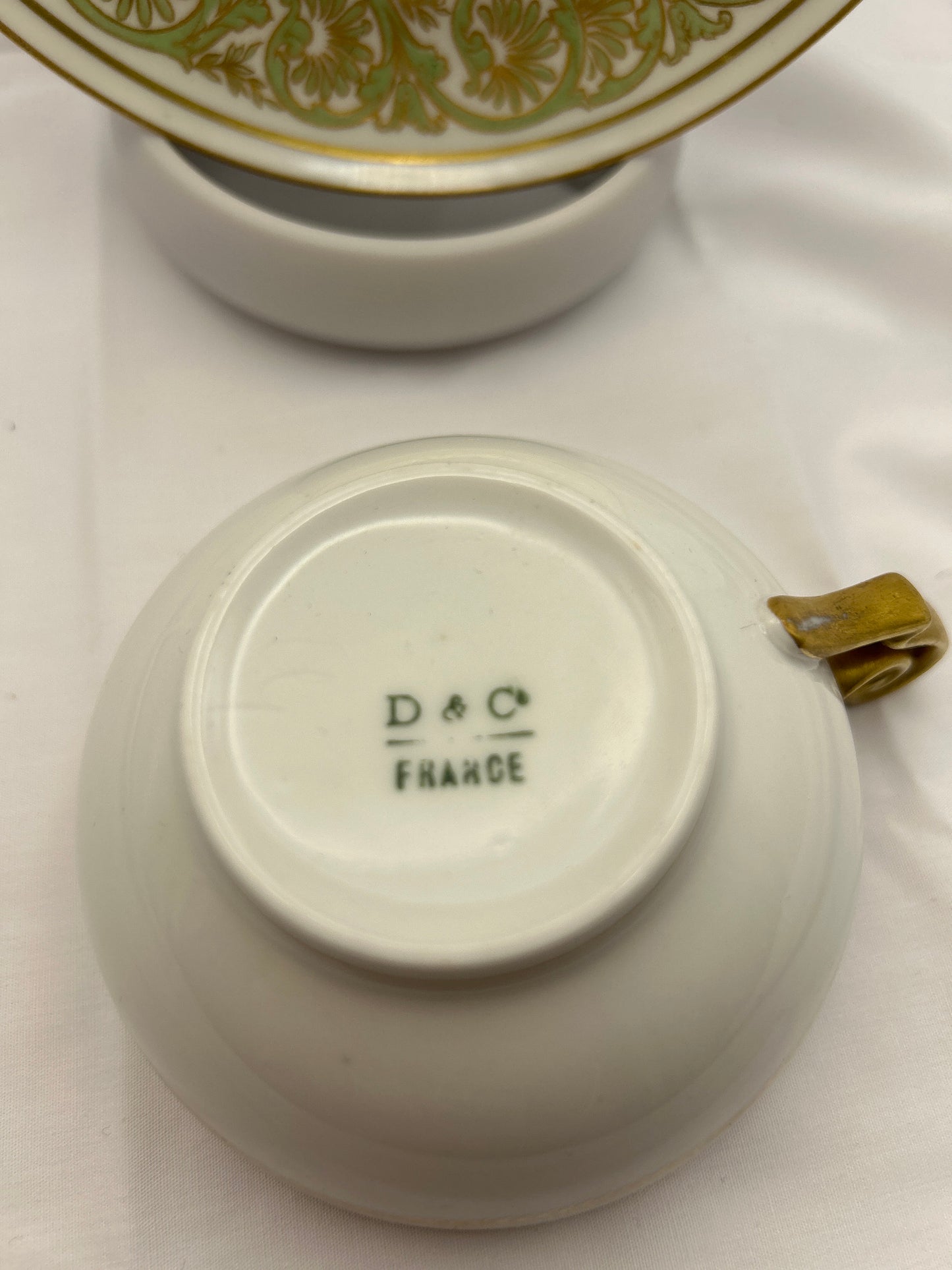 Rare L. Bernardaud & Co Limoges France Tea Cup And Saucer