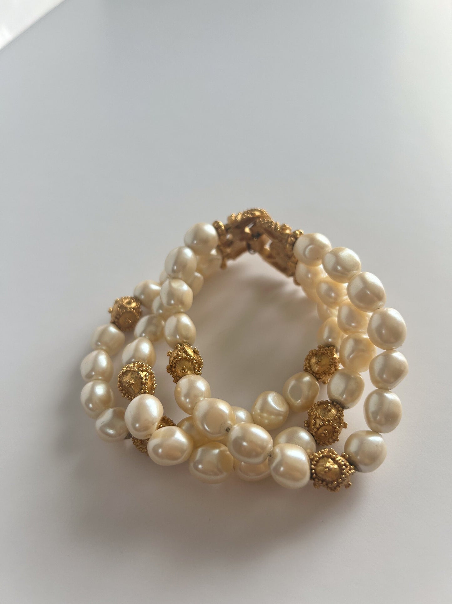 Vintage Franklin Mint pearl bracelet