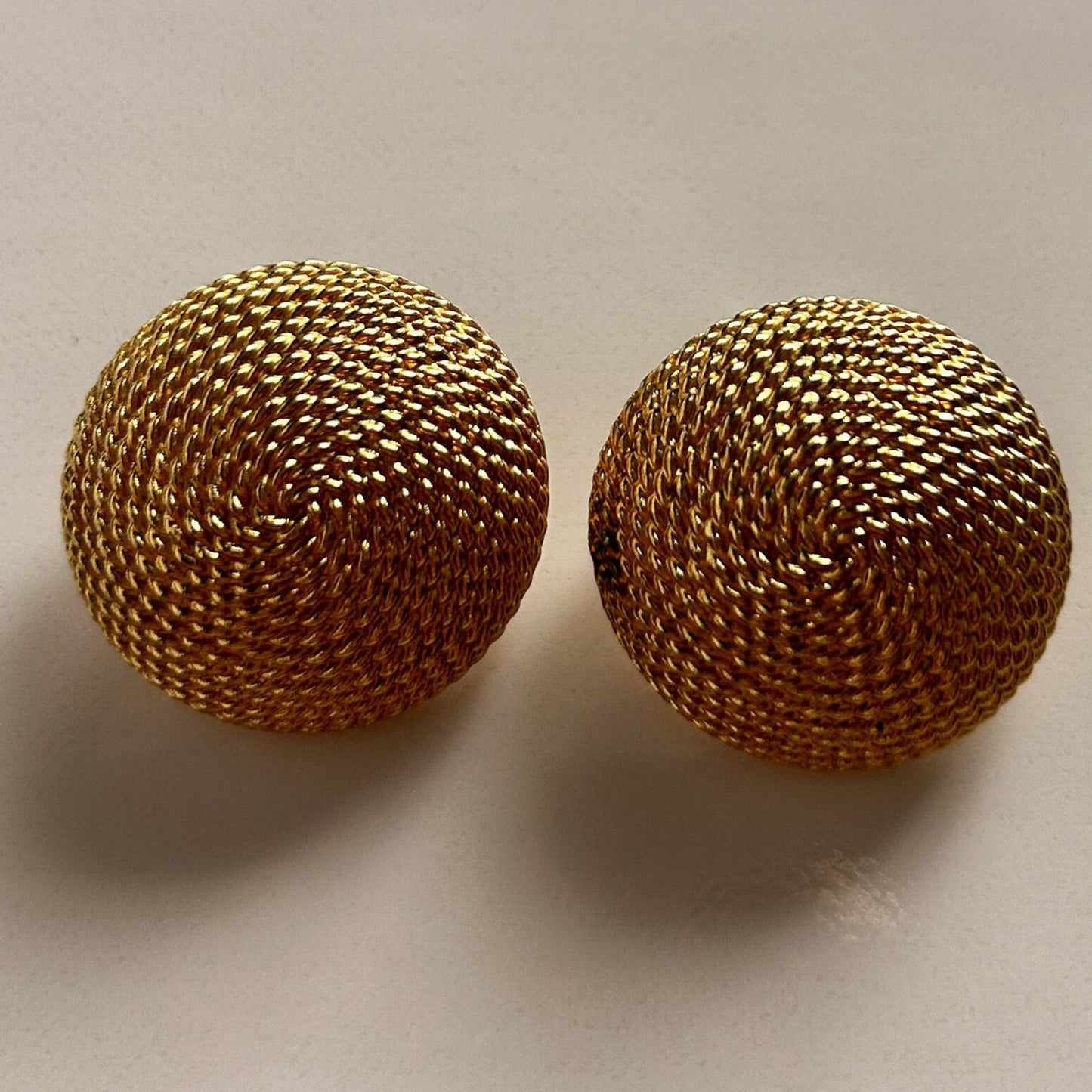 Vintage Monet clip on earrings