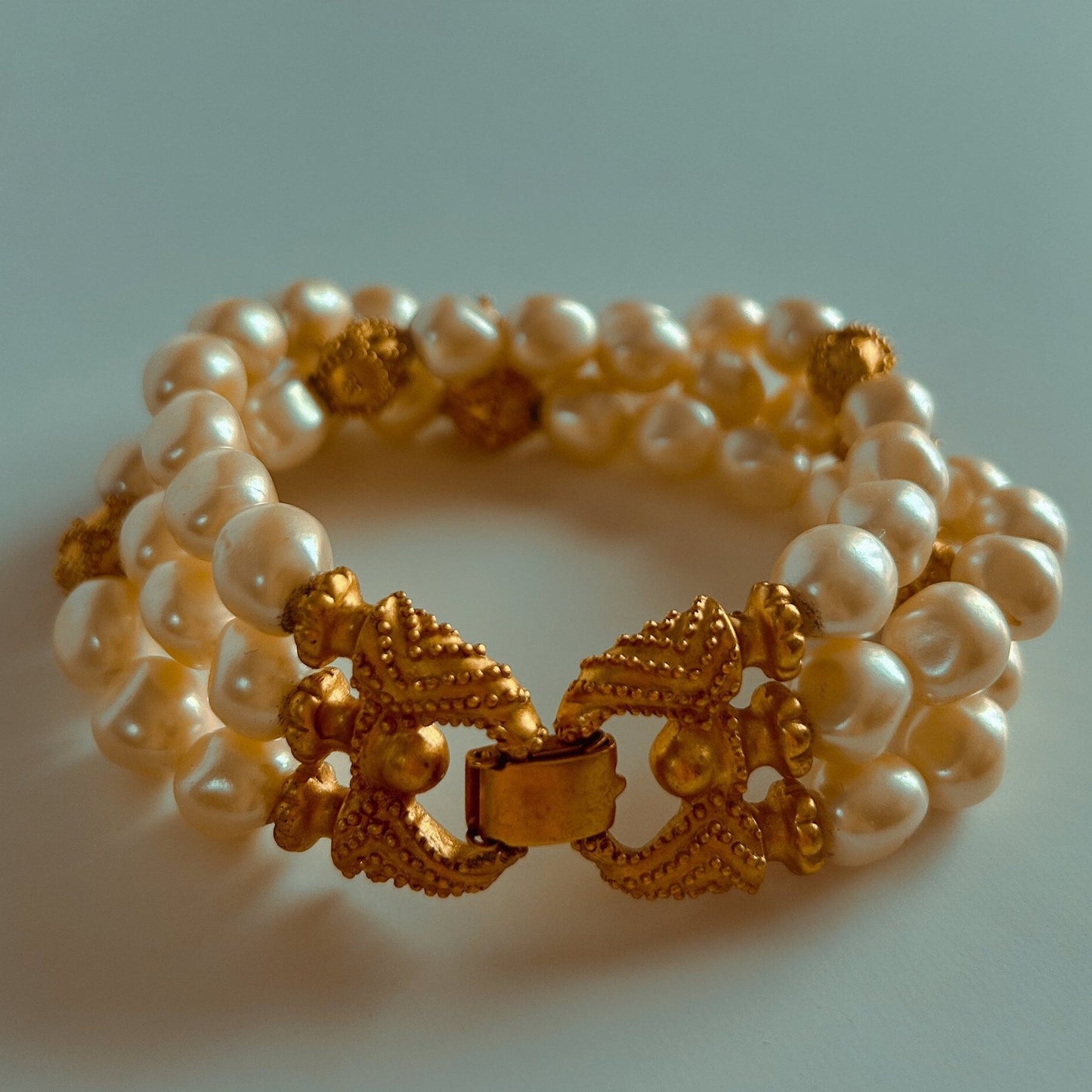 Vintage Franklin Mint pearl bracelet