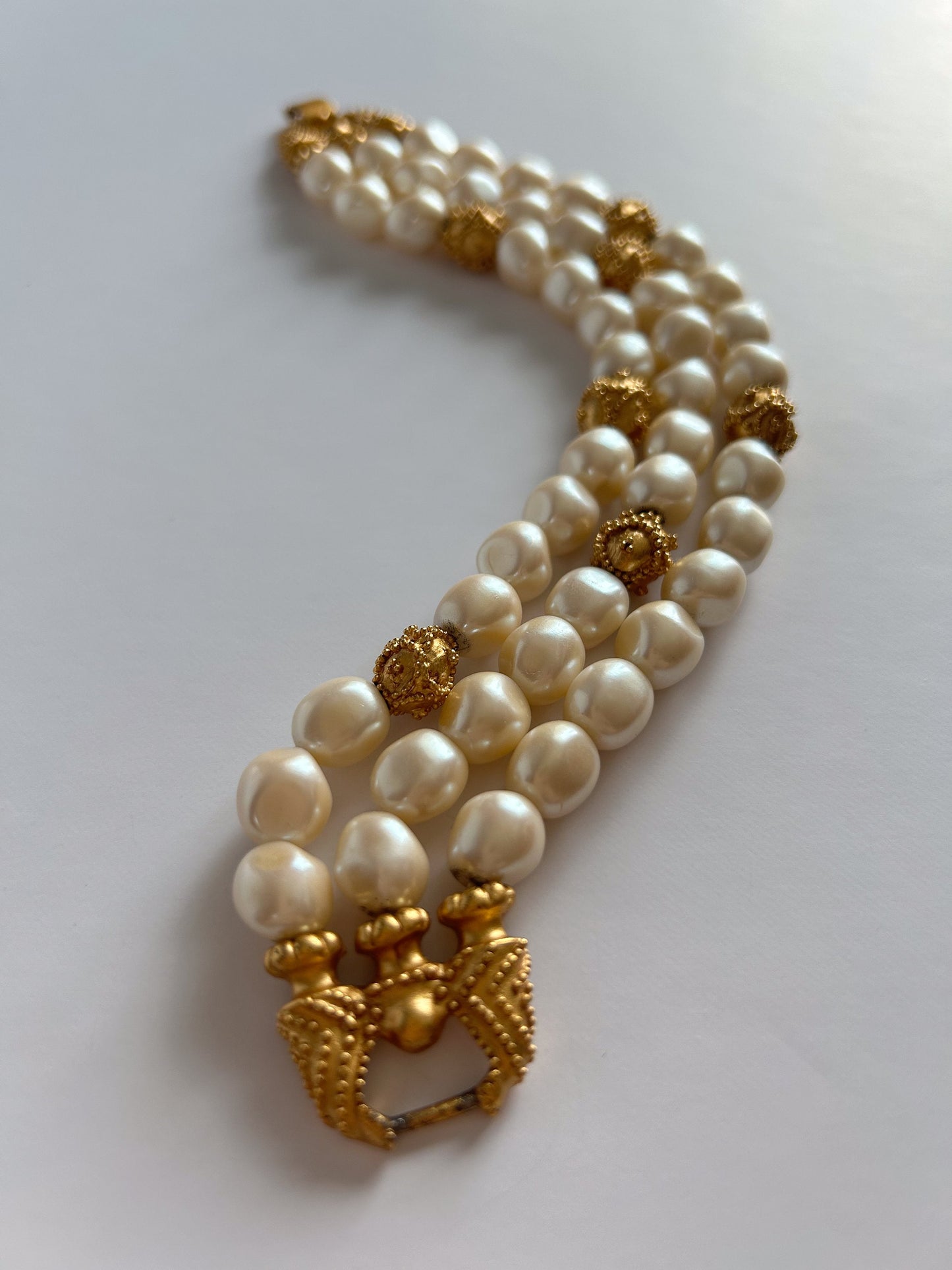 Vintage Franklin Mint pearl bracelet