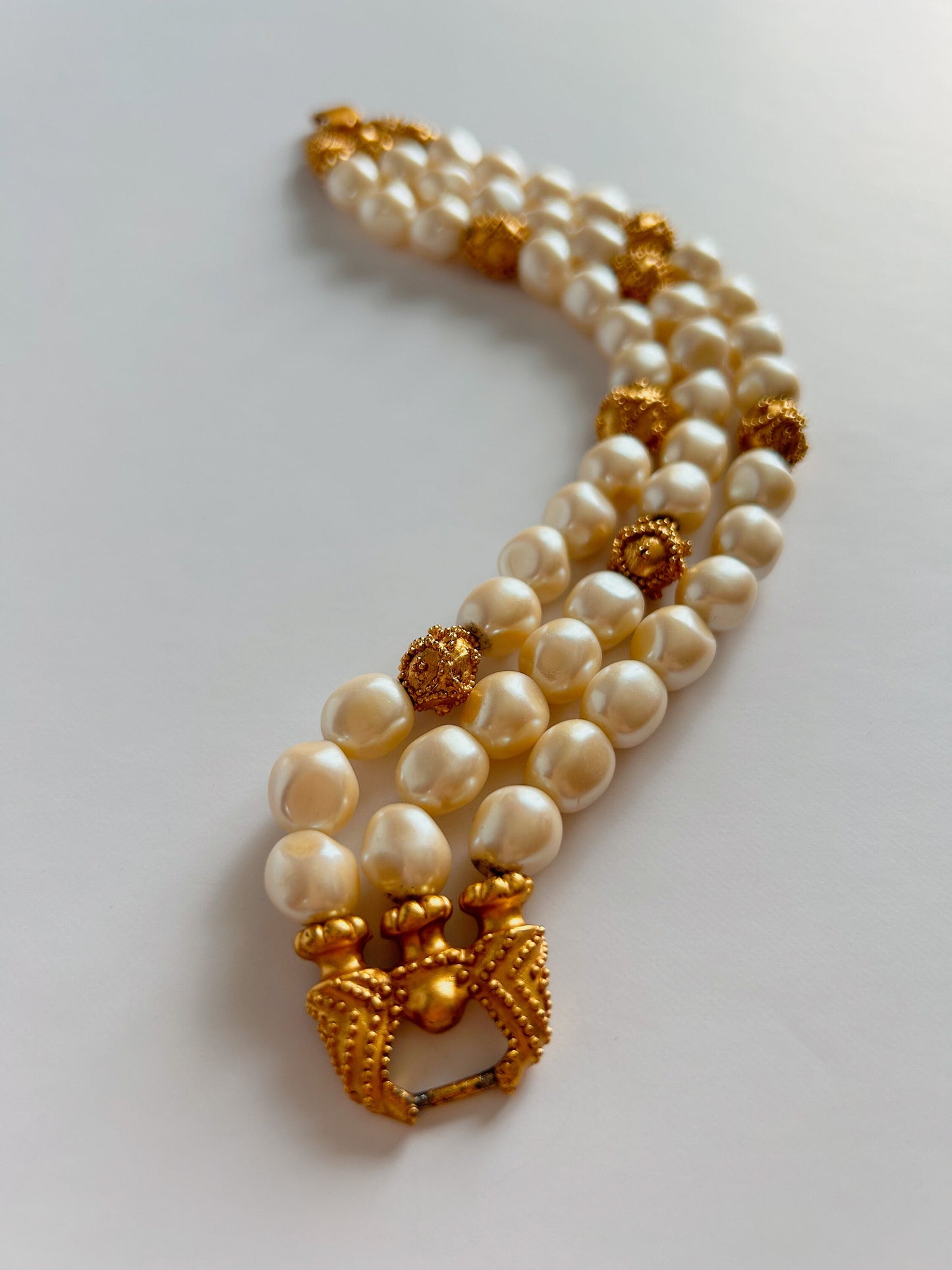 Vintage Franklin Mint pearl bracelet