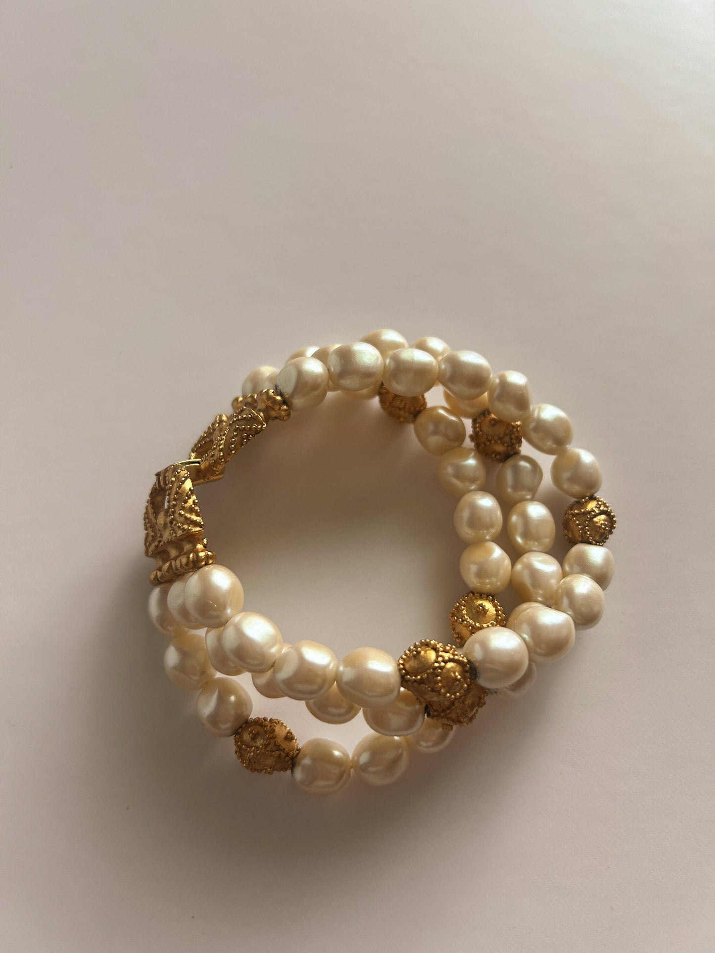 Vintage Franklin Mint pearl bracelet