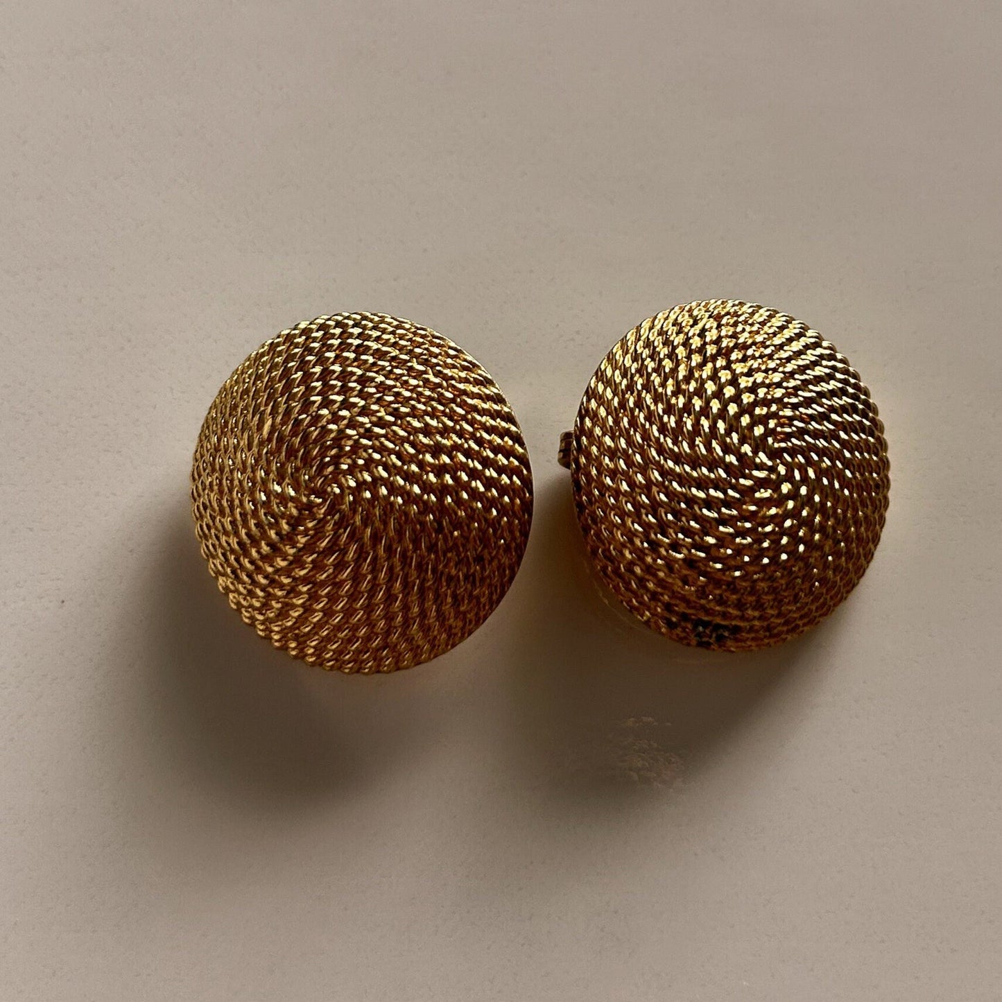 Vintage Monet clip on earrings