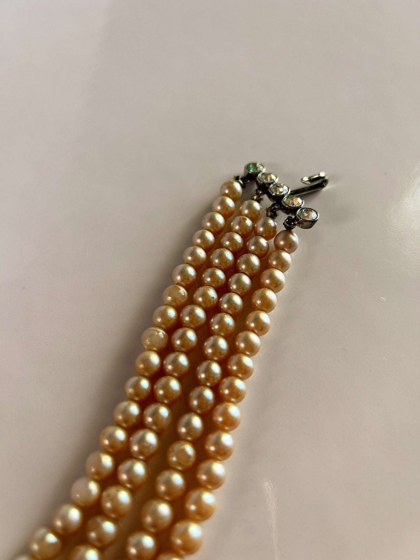 Vintage pearl chocker